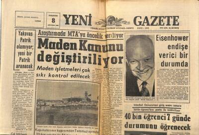 Yeni Gazete Gazetesi 8 Ağustos 1968 - Alain Delonun Meşru Olmayan Oğlu 5 Yıl Sonra Ortaya Çıktı GZ91343 - 1