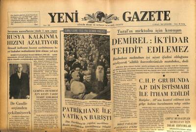 Yeni Gazete Gazetesi 8 Aralık 1965 - Keban Barajının İhalesi Yapılıyor GZ79609 - 1