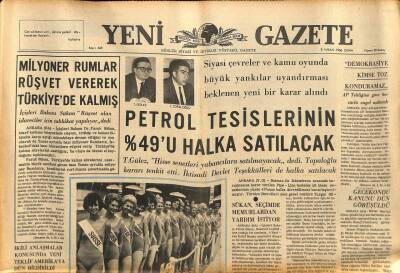 Yeni Gazete Gazetesi 8 Nisan 1966 - Güney Afrika , Tarihin En Büyük Kuraklığı Altında Kıvranıyor GZ91109 - 1