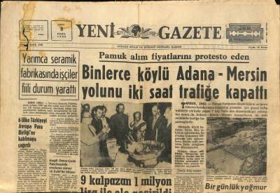 Yeni Gazete Gazetesi 9 Eylül 1969 - Yapı Kredi Bankası 25. Yılını Doldurdu GZ114713 - 1