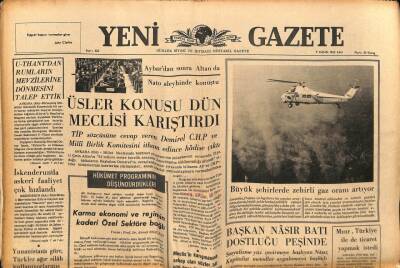 Yeni Gazete Gazetesi 9 Kasım 1965 - Elizabeth Taylor, Oxford Üniversite Sahnesinde Truvalı Heleni Oynayacak - Prenses Margaret Hollywood`da GZ79901 - 1