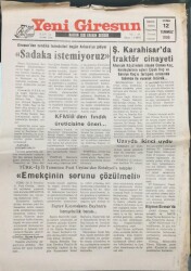 Yeni Giresun Gazetesi 12 Temmuz 1996- Giresunda Streetball Fırtınası GZ14021 - 1