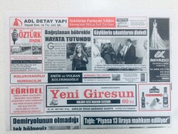 Yeni Giresun Gazetesi - 14 Eylül 2019 - Albay Sevinç Göreve Başladı GZ46350 - 2