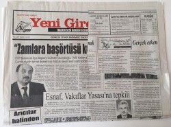 Yeni Giresun Gazetesi - 15 Şubat 2008 - Esnaf , Vakıflar Yasasına Tepkili - GZ43682 - 1