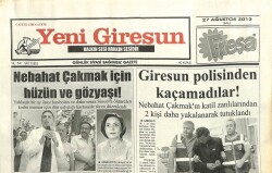 Yeni Giresun Gazetesi 27 Ağustos 2013 - Giresun Polisinden Kaçamadılar GZ101832 - 1