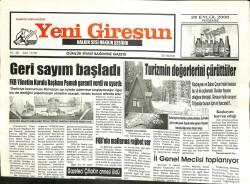 Yeni Giresun Gazetesi 28 Eylül 2006 - FKBnin Mallarına Rağbet Var GZ101876 - 2