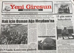 Yeni Giresun Gazetesi 28 Temmuz 2006-Giresunda Esnaf Kepenk Kapattı GZ45706 - 1