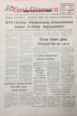 Yeni Giresun Gazetesi 3 Haziran 1991 Giresunsporda Papaz Futbolcu İstenmiyor GZ26031 - 1