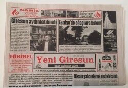Yeni Giresun Gazetesi - 4 Ocak 2017 - 2016 Sezonunda Fındık Üreticileri Sevinemedi - GZ43803 - 1