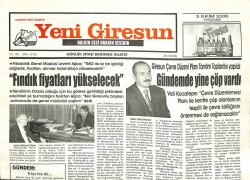 Yeni Giresun Gazetesi 5 Ekim 2006 - Gündemde Yine Çöp Vardı GZ101871 - 1