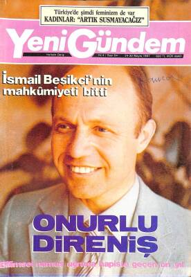 YENİ GÜNDEM DERGİSİ 24-30 MAYIS 1987 - CAMİLER NEDEN ÇİRKİNLEŞİYOR (MİMARİ), ZUHAL OLCAY YATAKTA (FOTOLU), FİLMLE YATIYOR FİLMLE KALKIYORUM DRG984 - 1
