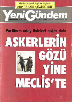 YENİ GÜNDEM DERGİSİ 4-10 EKİM 1987 - GRAMOFON AVRAT (TÜRKAN ŞORAY-FOTOLU), ENRICO MACIAS ANTALYADAYDI, ASILACAK KADIN FİLMİ (MÜJDE AR), KATIRCILAR DRG986 - 1