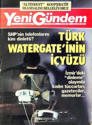 Yeni Gündem Dergisi 6-12 Aralık 1987 - Türk Watergateinin İçyüzü DRG753 - 1