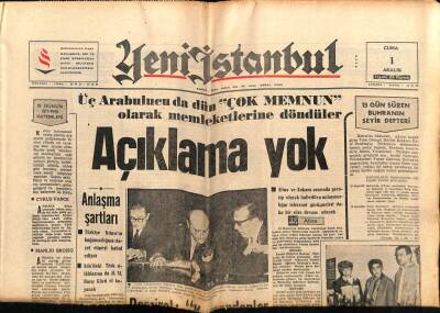 Yeni İstanbul Gazetesi 1 Aralık 1967 - Deniz Suyunu Rakı Diye Satıp 20 Bin Lira Kazandı GZ57087 - 1