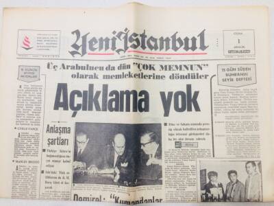 Yeni İstanbul Gazetesi 1 Aralık 1967 - Deniz Suyunu Rakı Diye Sattılar GZ53216 - 1