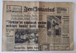 Yeni İstanbul Gazetesi 1 Eylül 1962 - Topkapı Sarayındaki Hırka-i Saadet Dairesi Açıldı GZ11817 - 2