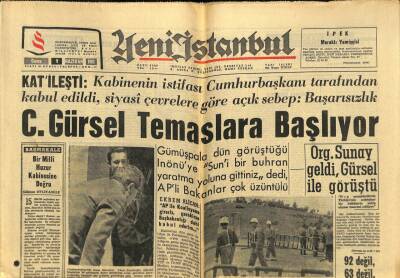 Yeni İstanbul Gazetesi 1 Haziran 1962 - 300 Bin Liralık Sahte Altını Bono İle Satmış GZ84672 - 1