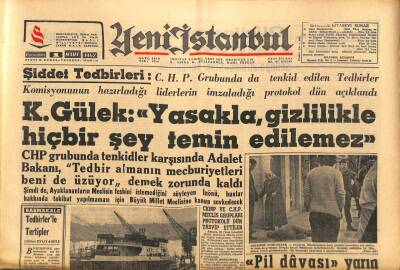 Yeni İstanbul Gazetesi 1 Mart 1962 - Küçükçekmecedeki Atom Reaktörü İçin Amerika 3 Milyon Verdi GZ93184 - 1
