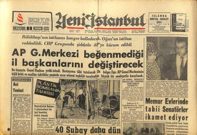 Yeni İstanbul Gazetesi 1 Nisan 1962 - İstanbulda Metro Projesi Hazırlandı - İzmirde Bir Lübnan Uçağı Muhafaza Altına Alındı GZ93066 - 1