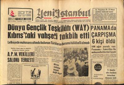 Yeni İstanbul Gazetesi 11 Ocak 1964 - Abdülhamid Anlaşmayı Hakimiyetim Baki Kalmak Üzere Kaydıyla İmzalıyor GZ84164 - 1