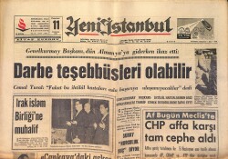 Yeni İstanbul Gazetesi 11 Temmuz 1966 - Irak İslam Birliği'ne Muhalif - Alman Dışişleri Bakanı Geldi GZ158738 - Gökçekoleksiyon