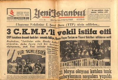 Yeni İstanbul Gazetesi 12 Haziran 1963 - Çelikbaş Aleyhinde 25 Bin Liralık Tazminat Davası Açıldı GZ93182 - 1
