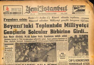Yeni İstanbul Gazetesi 12 Kasım 1962 - Castro Aleyhtarları Kübaya Taarruz Edecek GZ86890 - 1