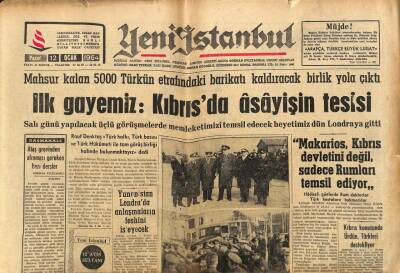 Yeni İstanbul Gazetesi 12 Ocak 1964 - Konya Çiftçisi Don Tehlikesinden Endişe Ediyor GZ84165 - 1