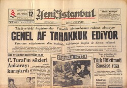 Yeni İstanbul Gazetesi 12 Temmuz 1966 - Türk Parlamentosu Nato Statüsüne İtiraz Ediyor GZ158744 - Gökçekoleksiyon