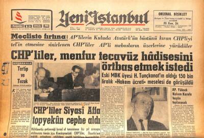 Yeni İstanbul Gazetesi 13 Eylül 1962 - CHPliler , Menfur Tecavüz Hadisesini Örtbaş Etmek İstedi GZ86926 - 1