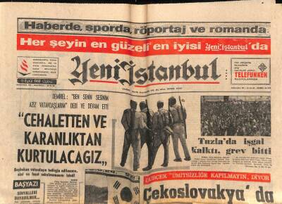 Yeni İstanbul Gazetesi 13 Eylül 1968 - Hindistanda Bir Çocuk Kurban Edildi GZ70192 - 2