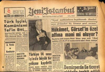 Yeni İstanbul Gazetesi 13 Kasım 1962 - II. Abdülhamidden Çalınan Gerdanlık 500 Bin Dolara Satışa Çıkarıldı GZ86870 - 1