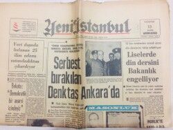Yeni İstanbul Gazetesi 13 Kasım 1967 - Lefterli Bolu Trabzonu Mağlup Etti GZ71020 - 1