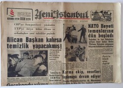 Yeni İstanbul Gazetesi 13 Mart 1962 - NATO Heyeti Temaslara Başladı GZ11794 - 2