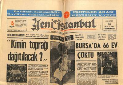 Yeni İstanbul Gazetesi 13 Ocak 1968 -Hakkı Yeten Başkanlıktan Feragat Etti GZ57272 - 1