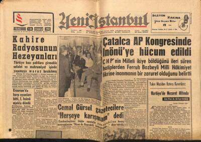 Yeni İstanbul Gazetesi 13 Temmuz 1962 - Enver Dündar Başarın Haksız İktisabı Çıkmadı GZ84722 - 1