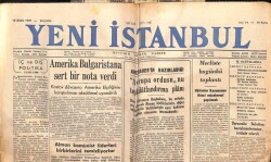 Yeni İstanbul Gazetesi 14 Aralık 1949 - İran Şahı Amerikayı Dolaşıyor GZ103581 - 1