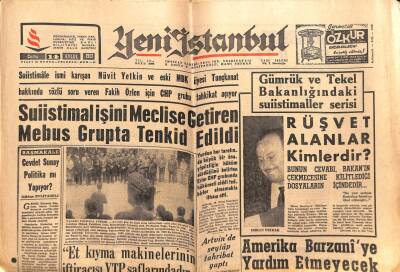 Yeni İstanbul Gazetesi 14 Eylül 1962 -Senatör M.Ali Demir Kadınların Askere Alınmasını İstedi GZ57026 - 1