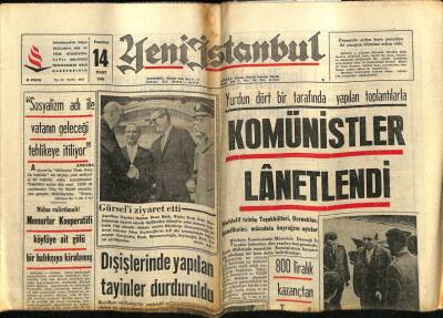 Yeni İstanbul Gazetesi 14 Mart 1966 - Endonezyada Komünistler Temizleniyor GZ74929 - 1