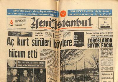 Yeni İstanbul Gazetesi 14 Ocak 1968 -Aktuğ Çizgi Roman Yazan Ve Çizen İsmet Kırdar GZ57273 - 1