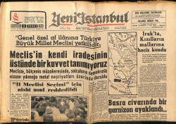 Yeni İstanbul Gazetesi 14 Şubat 1963 - Irakta Kızılların Mallarına Haciz Kondu GZ66252 - 2