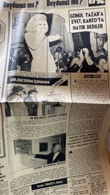 Yeni İstanbul Gazetesi 15 Aralık 1972 - James Bondla Siyahi Karısı - Gönül Yazara Evet , Kantoya Hayır Dediler GZ113741 - 3