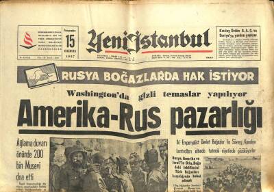Yeni İstanbul Gazetesi 15 Haziran 1967 - Sina Gölünde Binlerce Mısırlı Asker Ölüme Terkedildi GZ102916 - 1