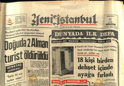Yeni İstanbul Gazetesi 15 Kasım 1967 - Haftada İki Kere Temsil Edilen Ünlü Hiram Efsanesi GZ57179 - 1