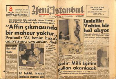 Yeni İstanbul Gazetesi 15 Nisan 1962 - Cezayirde Jouhaud İçin Nümayişler Yapılıyor GZ93187 - 1