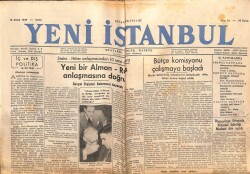 Yeni İstanbul Gazetesi 16 Aralık 1949 - Yeni Bir Alman Rus Anlaşmasına Doğru GZ103579 - 1