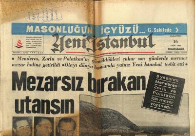 Yeni İstanbul Gazetesi 16 Ekim 1967 - Ankaradaki Maçta Sivaslı Senatör Ve Milletvekilleri Hakemi Tartakladı GZ93108 - 1