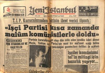 Yeni İstanbul Gazetesi 16 Kasım 1962 -Samet Ağaoğlu da Haksız İktisaptan Beraat Etti GZ57244 - 1