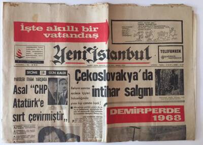 Yeni İstanbul Gazetesi 16 Mayıs 1968 - Tanıdığım Meşhurlar Zeki Müren GZ11874 - 1