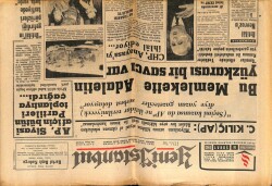 Yeni İstanbul Gazetesi 16 Şubat 1963 - Bu Memlekette Adaletin Yüz Karası Bir Savcı Var GZ66254 - 1